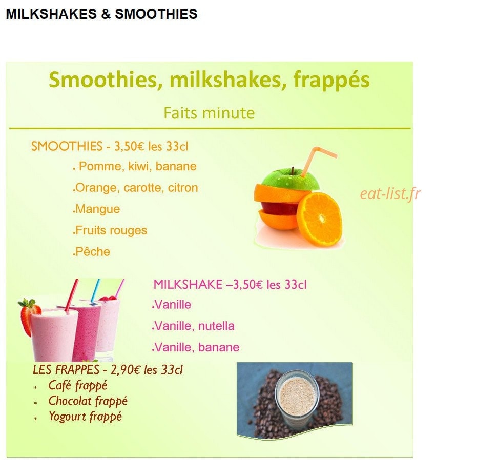 L'Aromate — carte page 4