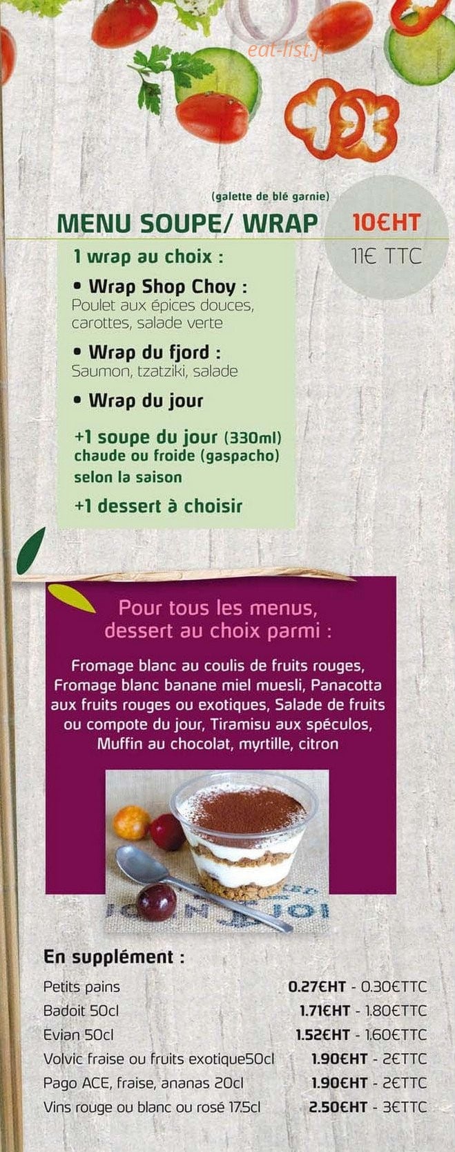 L'Aromate — carte page 6