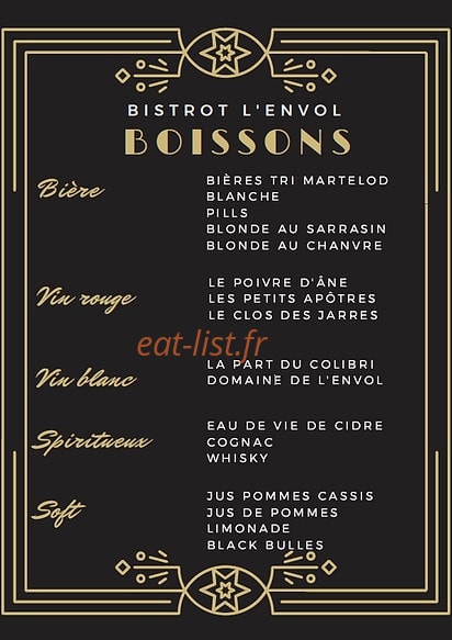L'envol — carte page 2