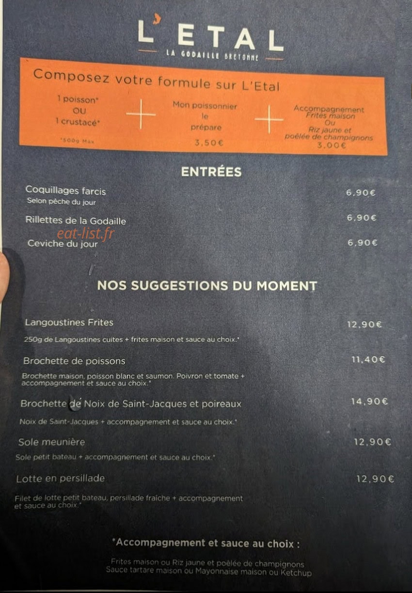 L'Etal — carte page 1
