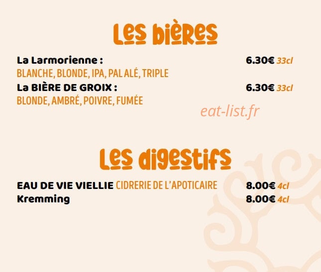 La Kuign - Touch Bigoudène — carte page 6
