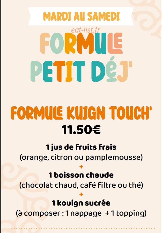 La Kuign - Touch Bigoudène — carte page 2
