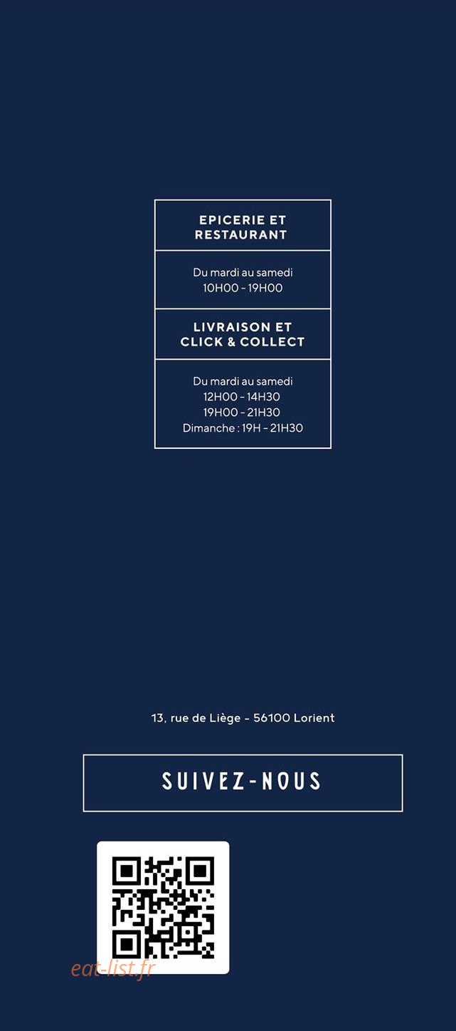 Le Comptoir Thai — carte page 6