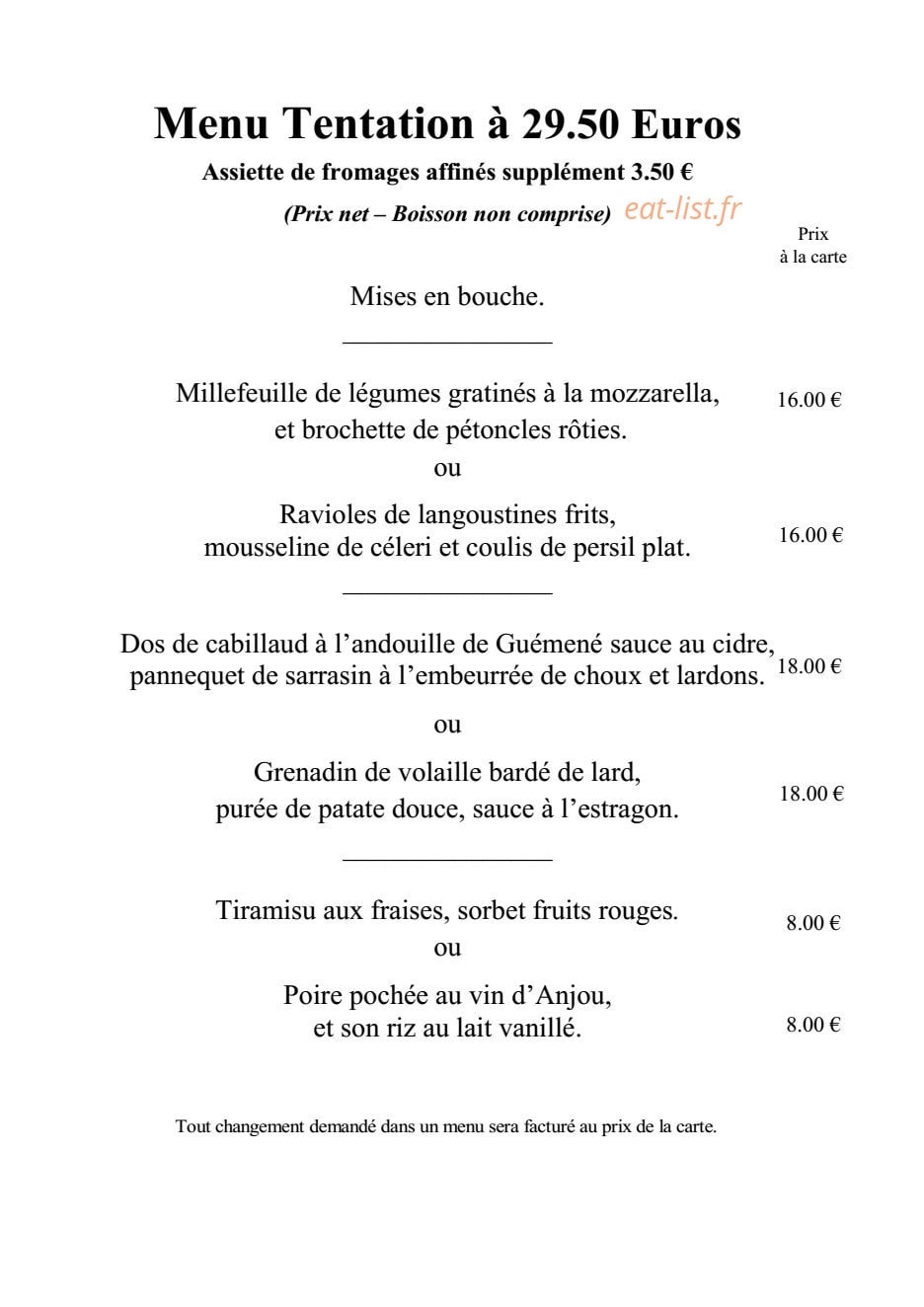 Le Grenadin — carte page 5
