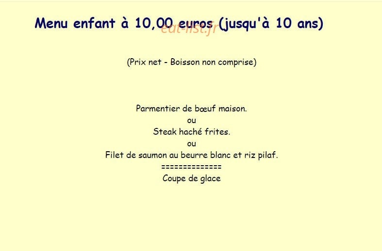 Le Grenadin — carte page 2