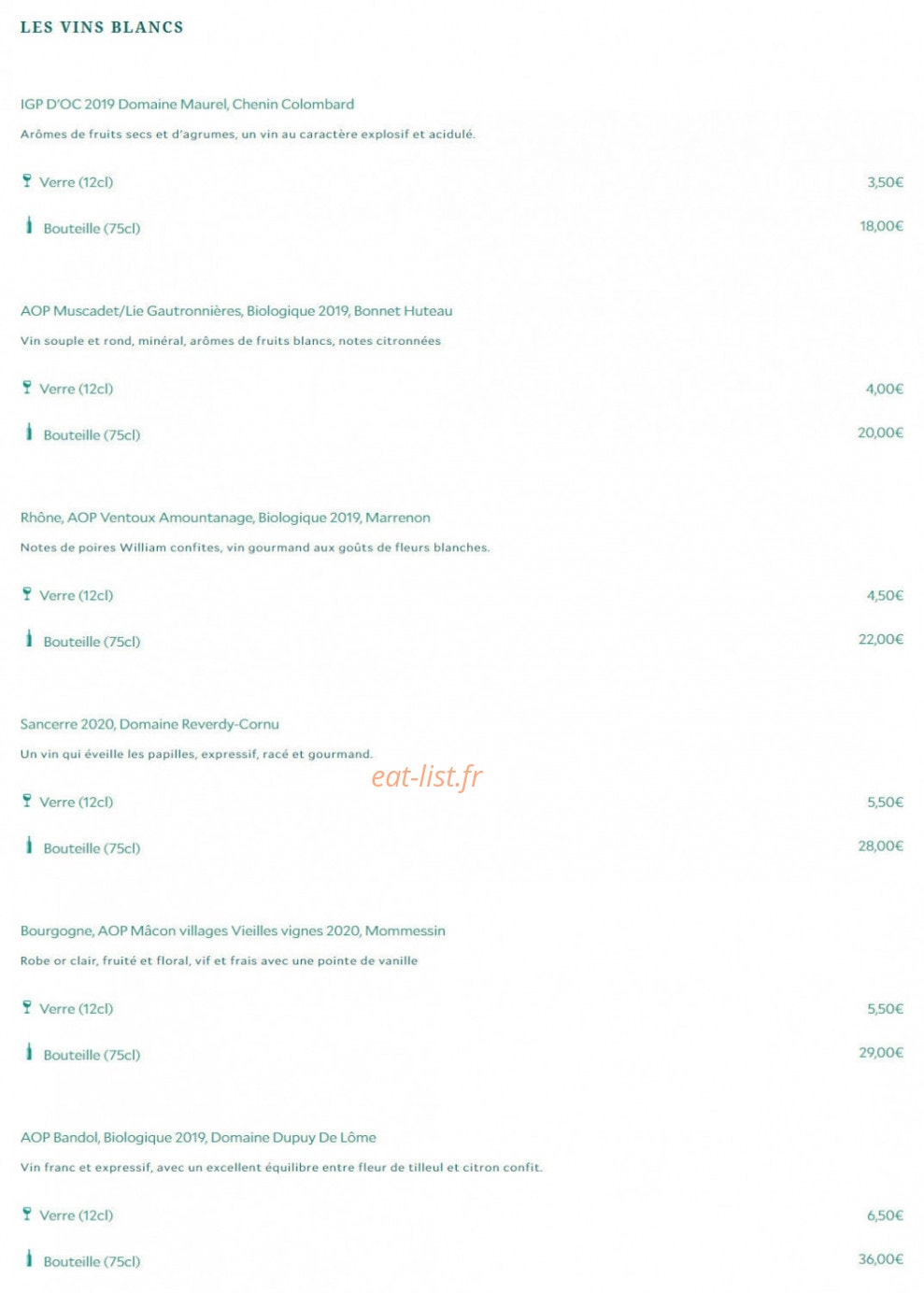 Le Neptune — carte page 5