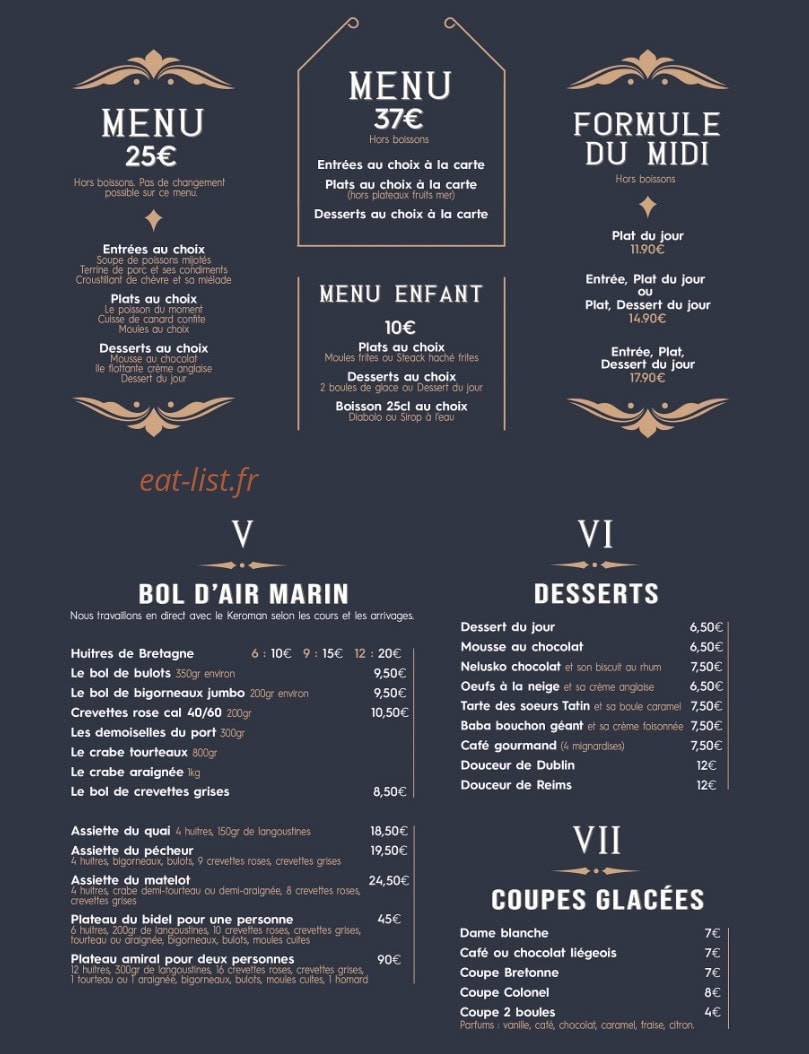 Le Quai Roman — carte page 2