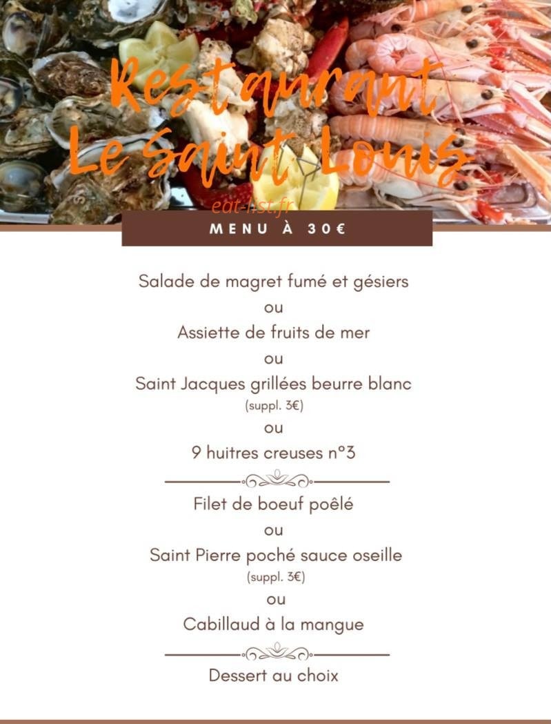 Le Saint Louis — carte page 2