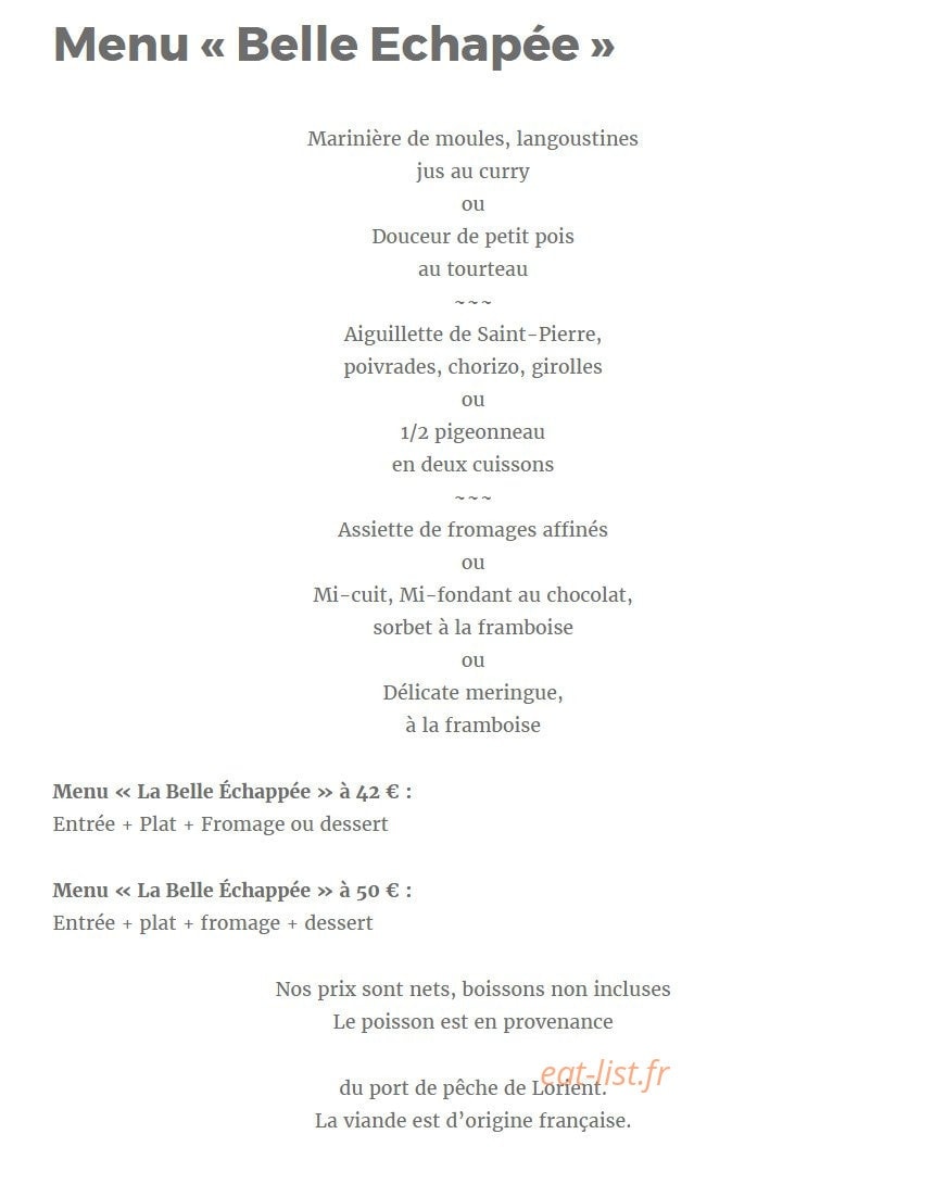 Le Tire Bouchon — carte page 3