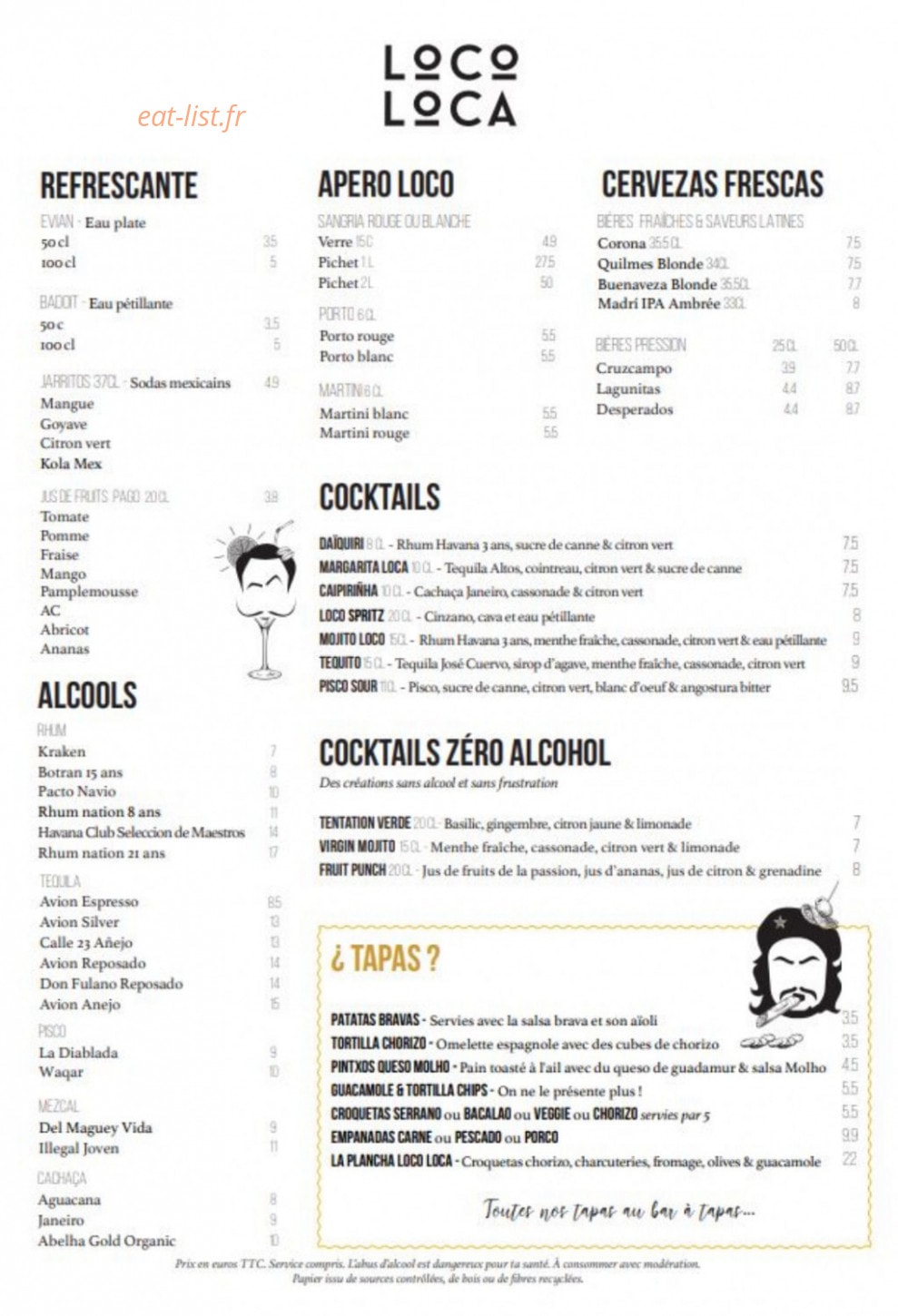 Loco Loca — carte page 6