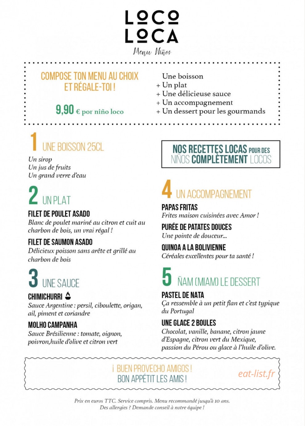 Loco Loca — carte page 2