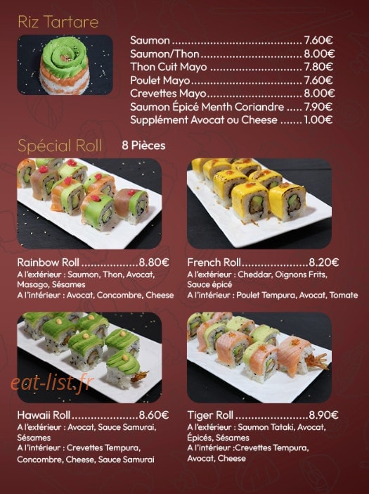 Love Maki — carte page 5