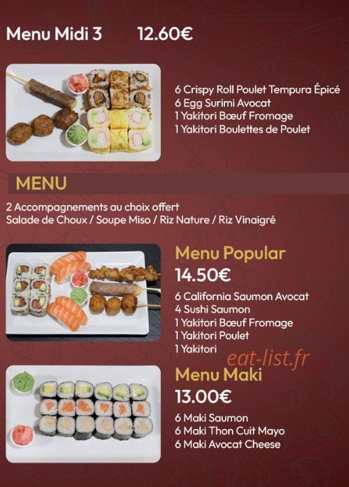 Love Maki — carte page 8