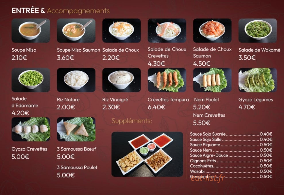 Love Maki — carte page 2