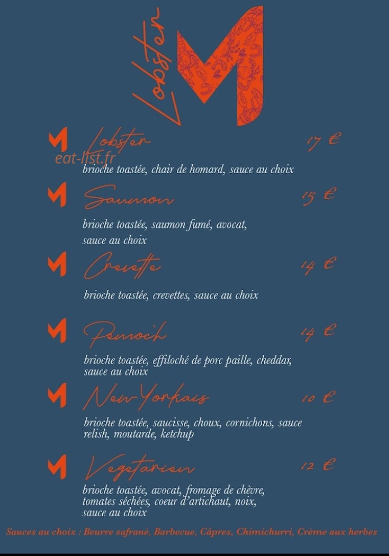M Concept Store — carte page 2