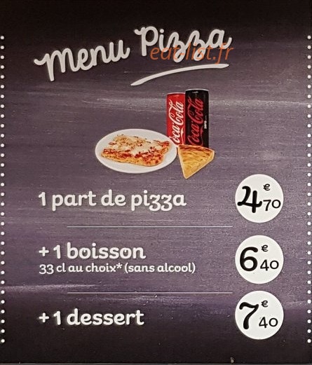 Paoza Pasta — carte page 2