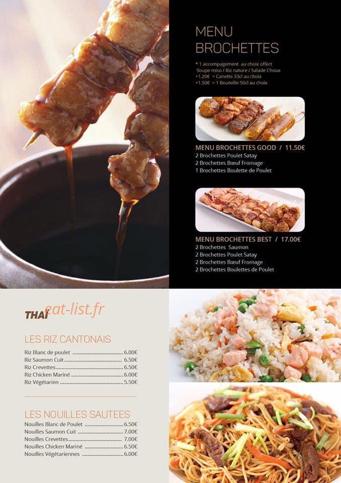 Sky Sushi — carte page 7