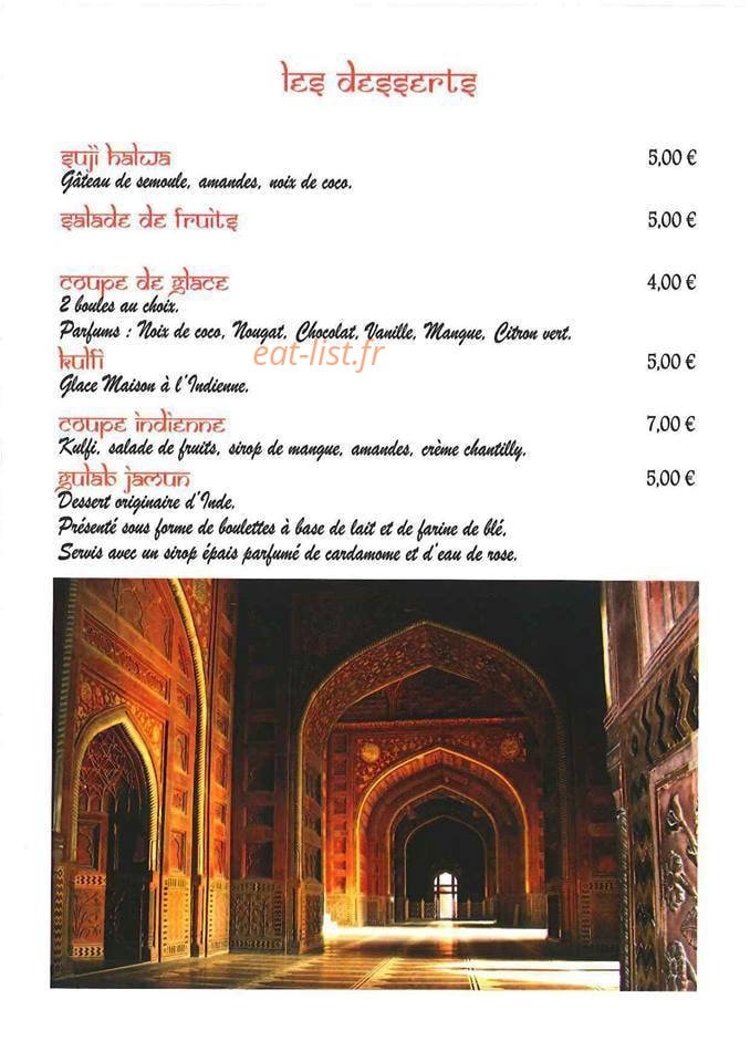 Taj Mahal — carte page 10