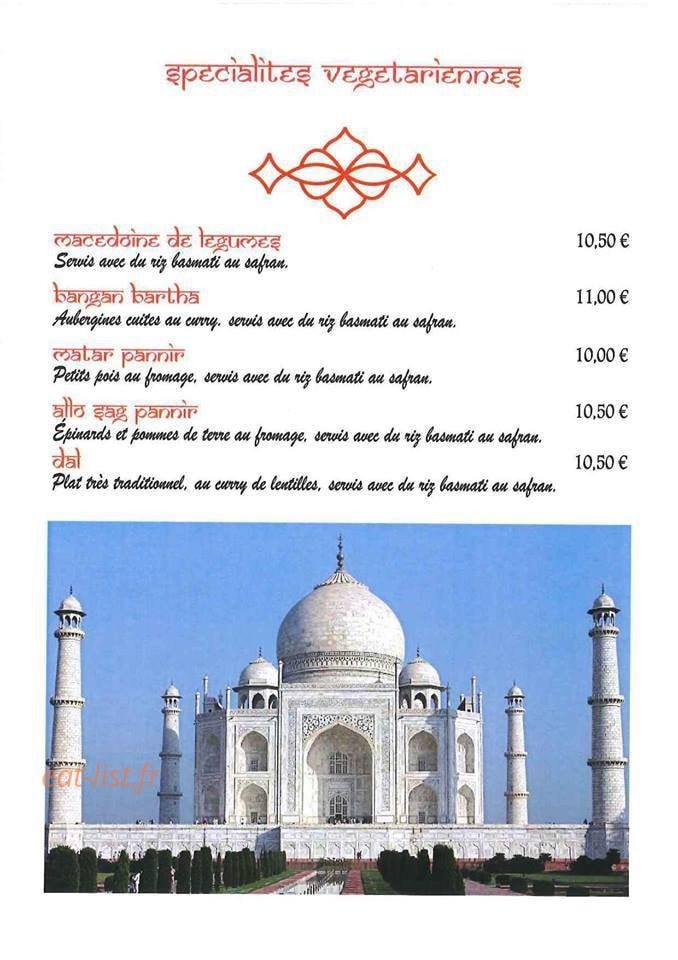 Taj Mahal — carte page 7