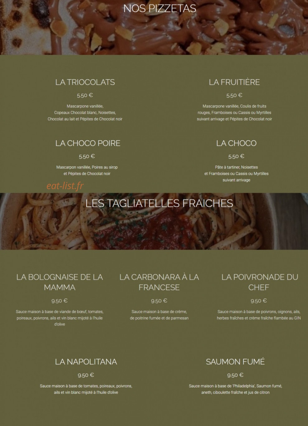 WoodFire — carte page 3