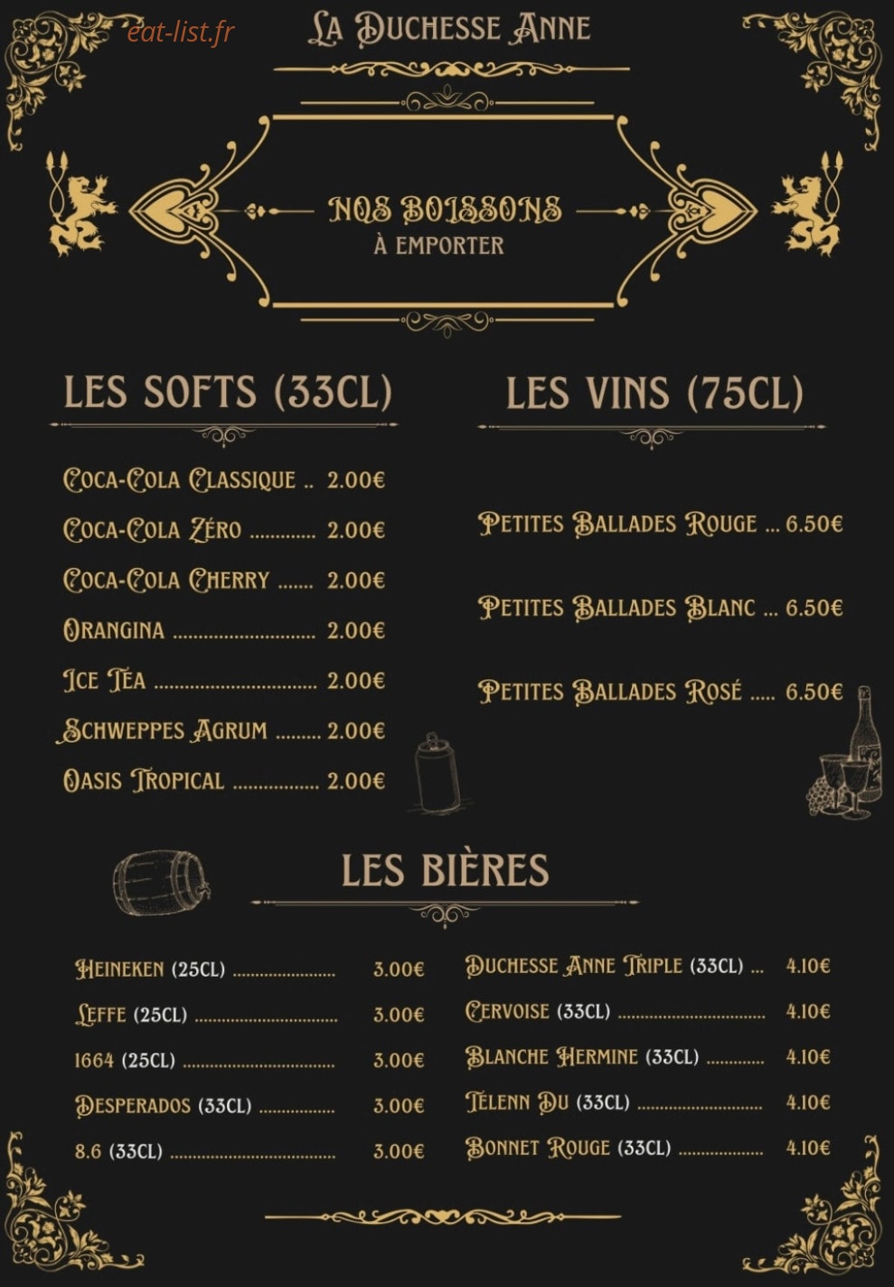 La Duchesse Anne — carte page 5