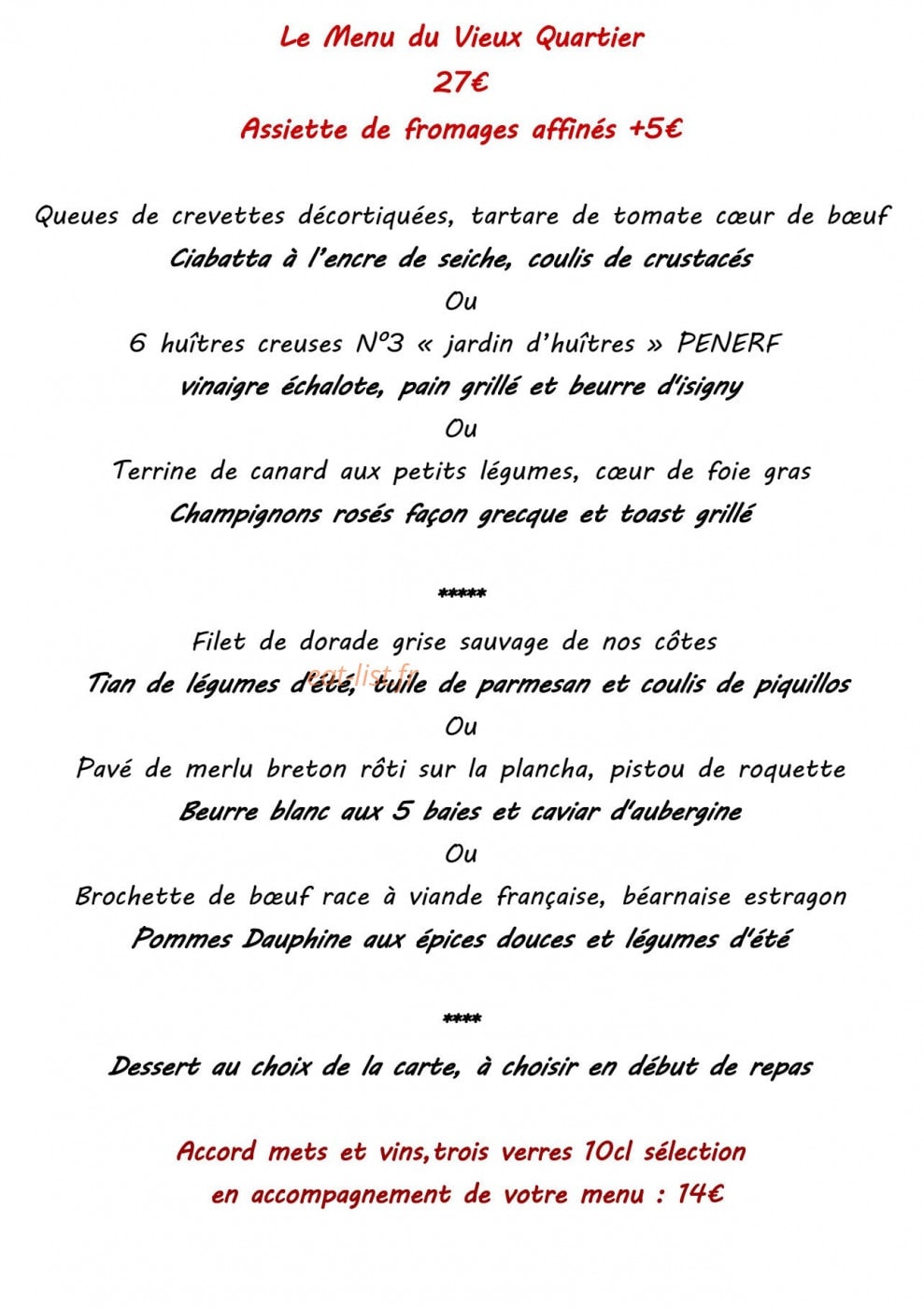 le vieux quartier — carte page 2