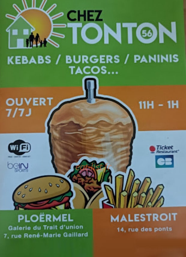Chez tonton56 — carte page 1