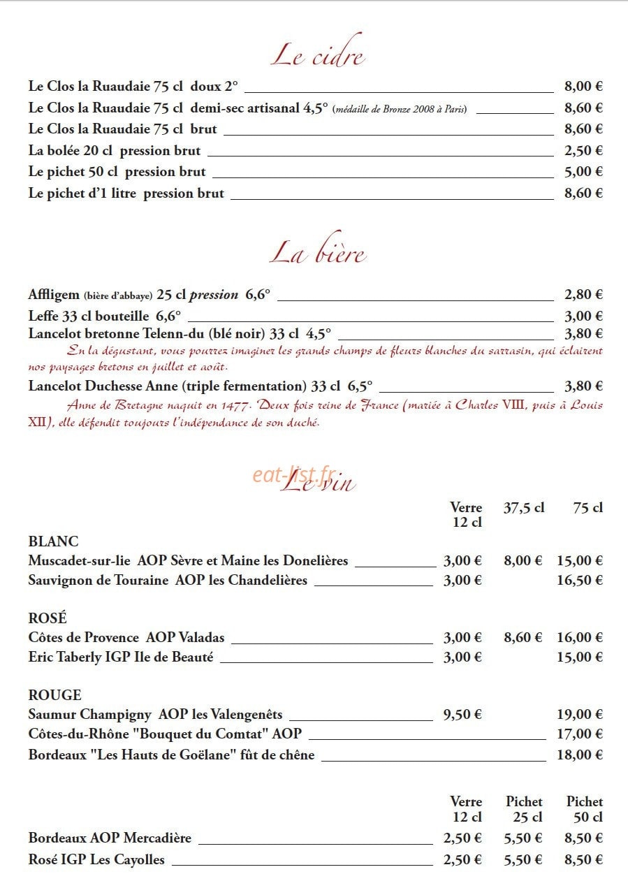 Mael trech — carte page 4