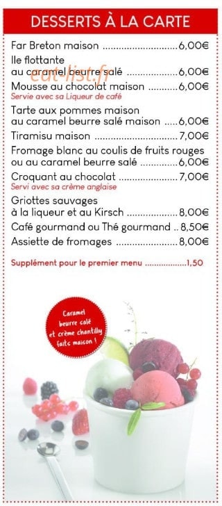 Au Bon Accueil — carte page 8