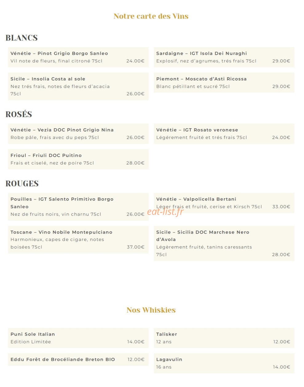 La casa italia — carte page 5
