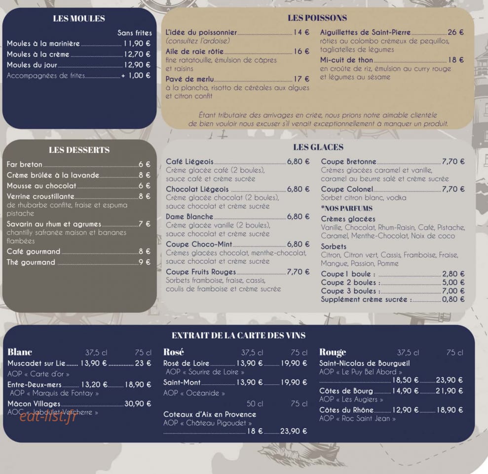 Le Corsaire — carte page 5