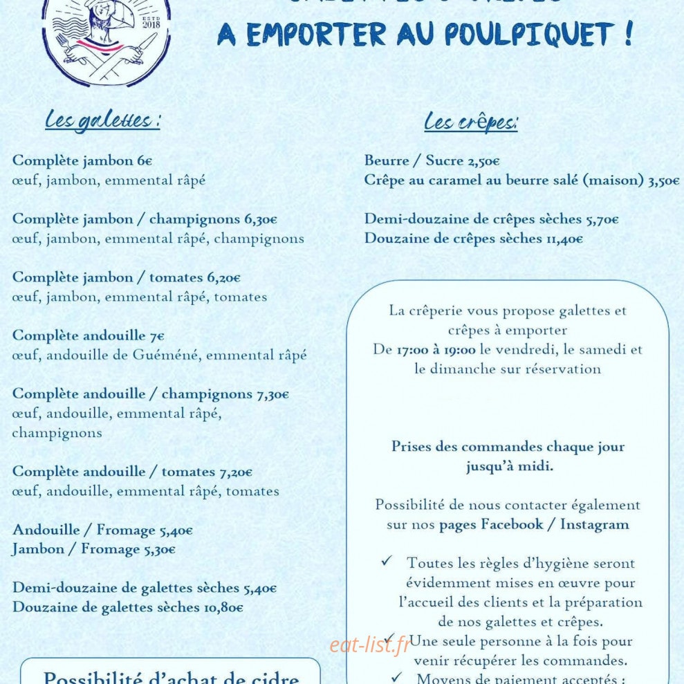 Le Poulpiquet — carte page 1