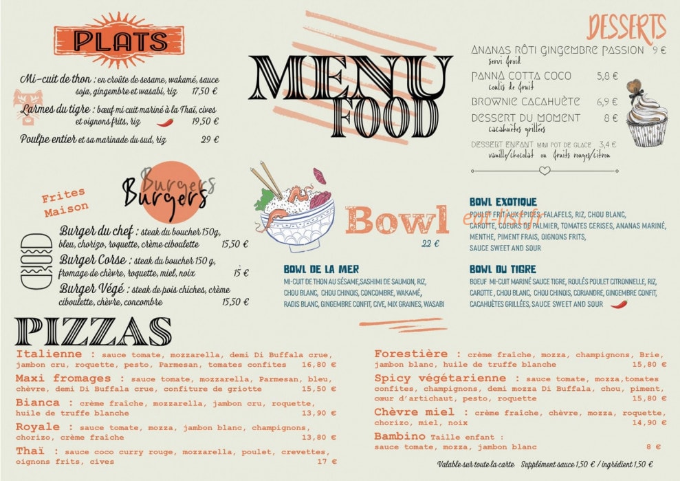 Un petit gout de — carte page 1