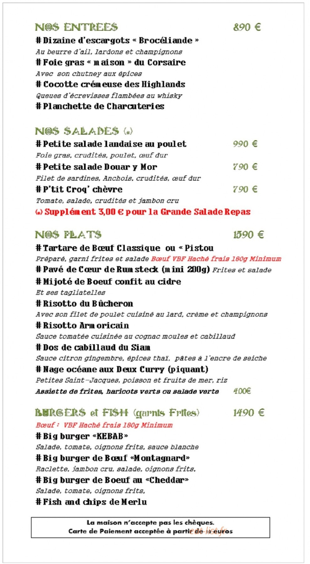 Un R de Famille — carte page 1