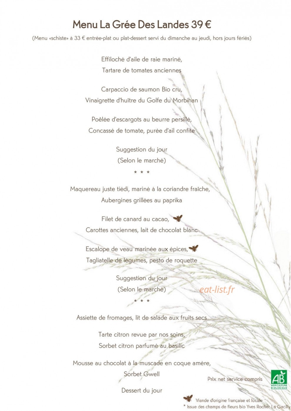 La grée des landes — carte page 5