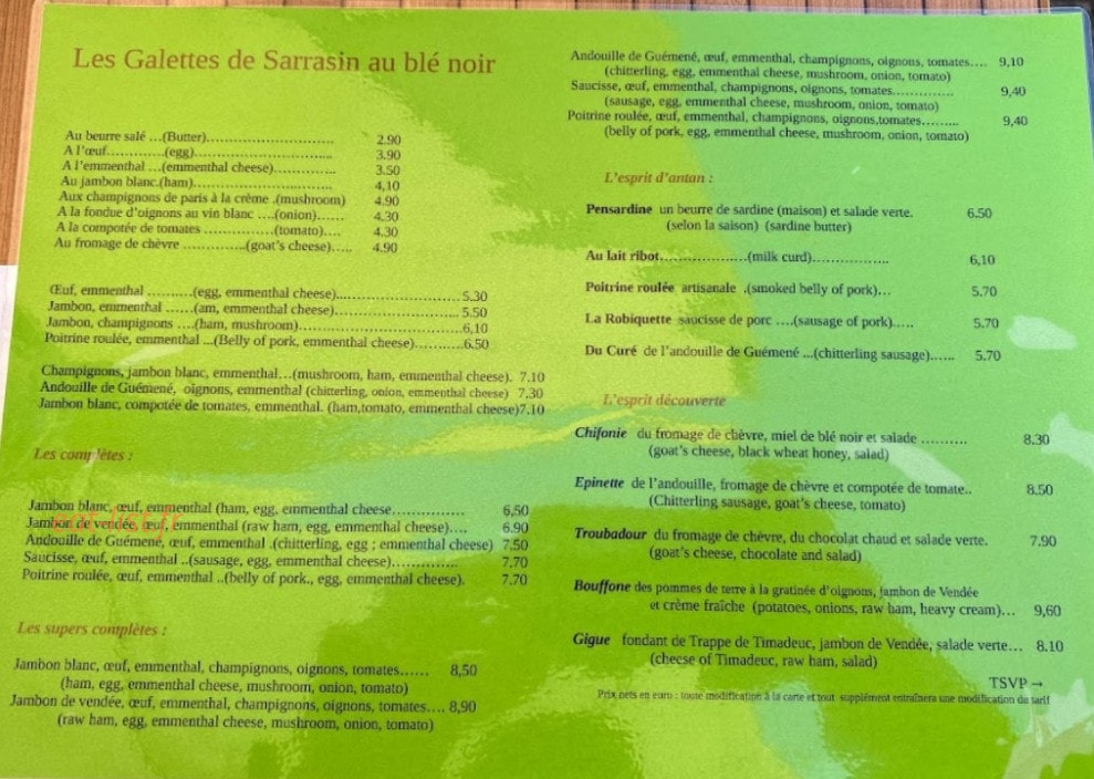 La Mauvaise Graine — carte page 2