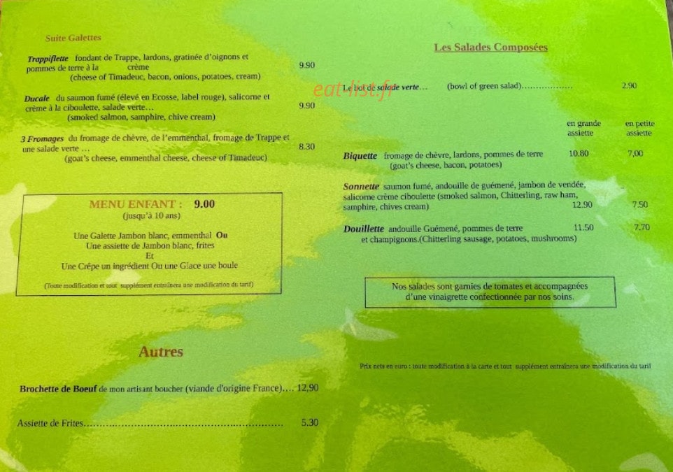 La Mauvaise Graine — carte page 3
