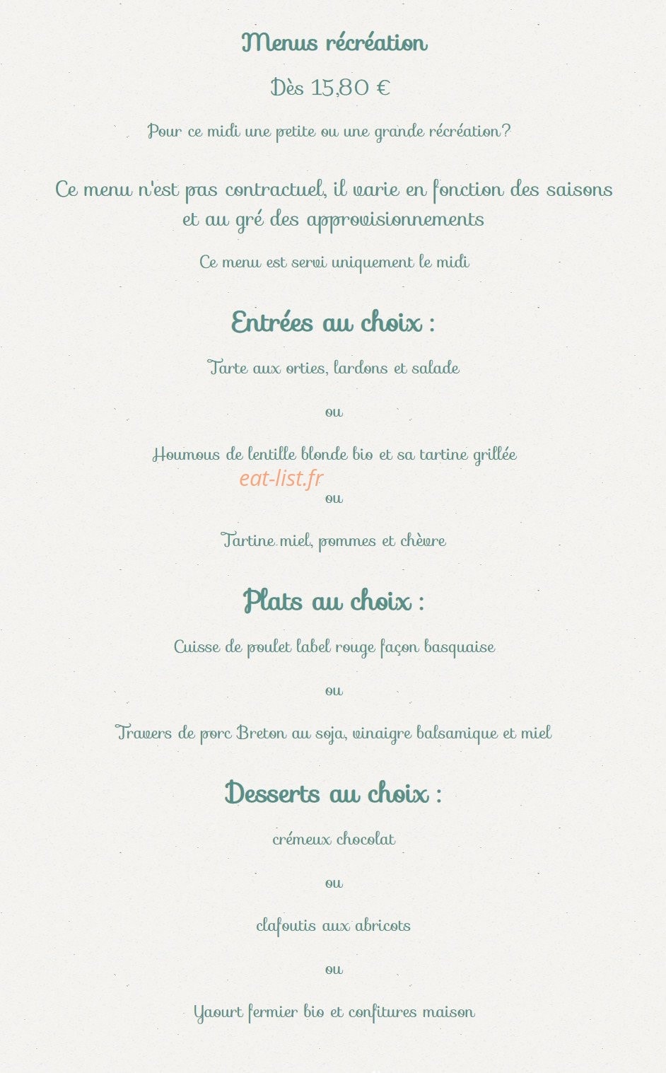 Les Enfants Gat'thés — carte page 1