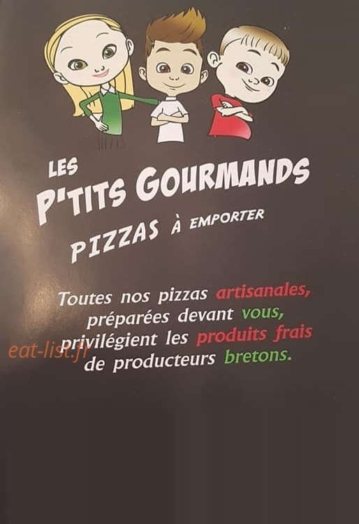 Les P'tits Gourmands — carte page 1