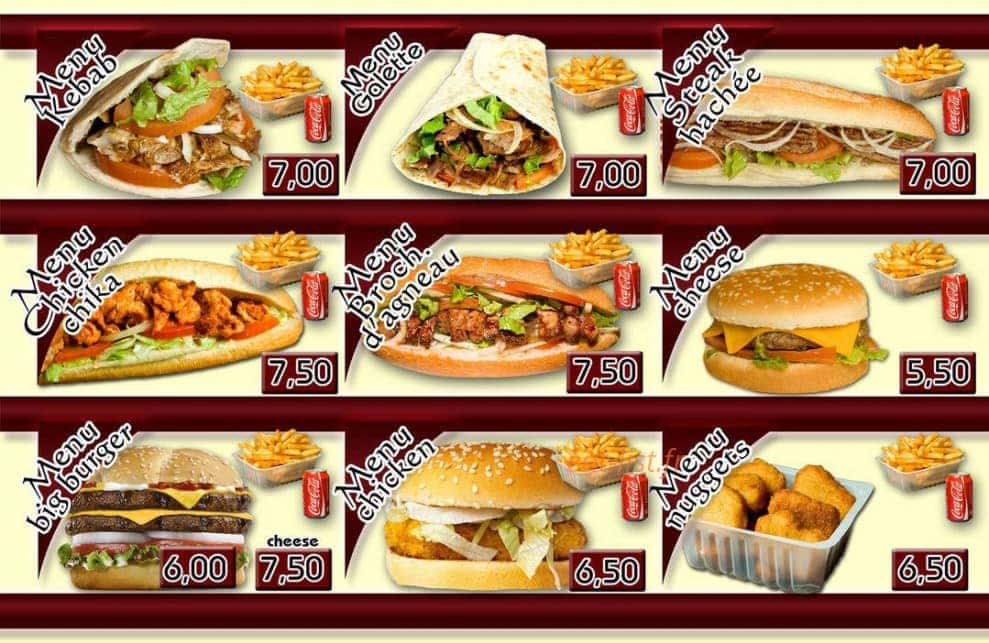 Antalya Kebab — carte page 4