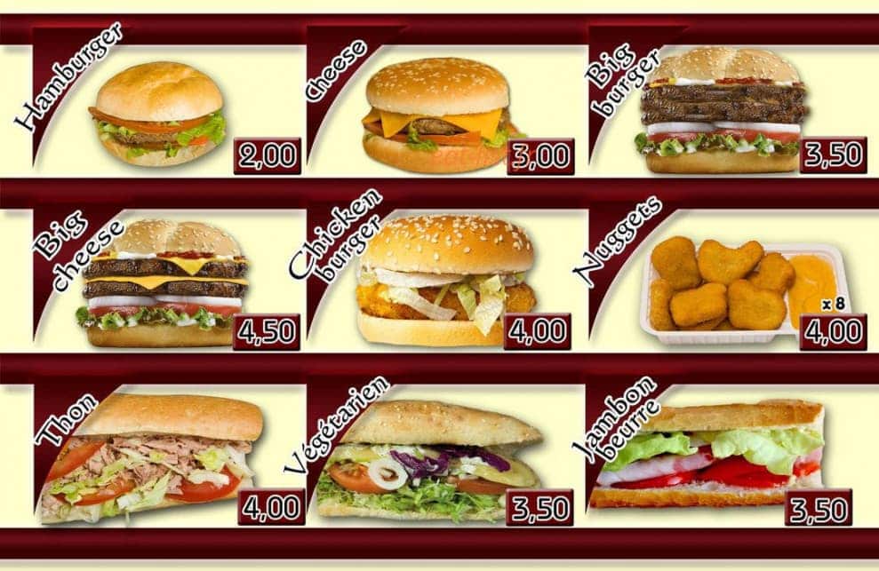 Antalya Kebab — carte page 3