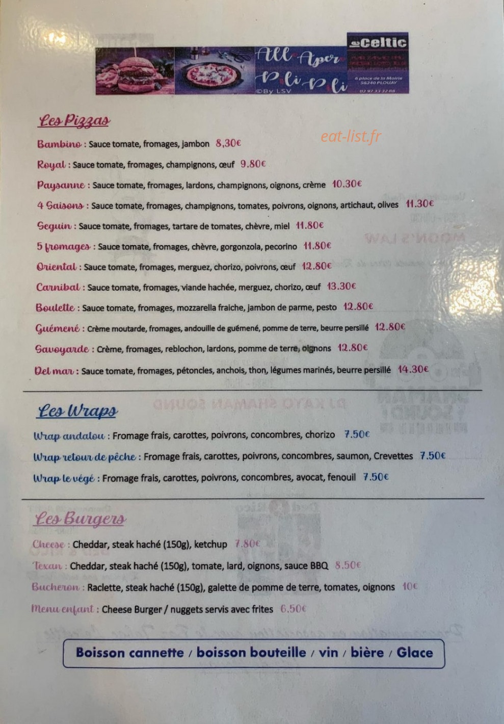 Pili-Pili — carte page 1