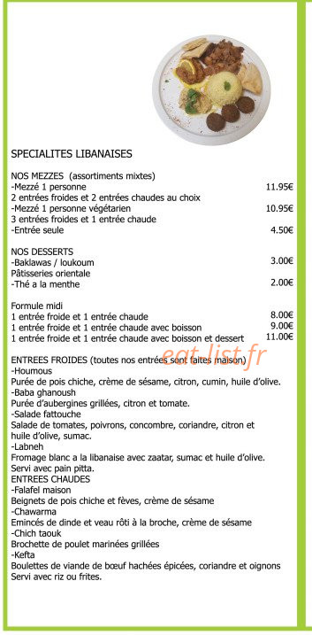 Encas 2 Faim — carte page 5