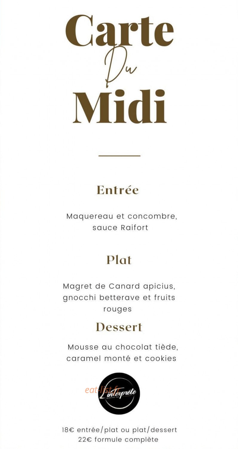 L'inTerprète — carte page 1