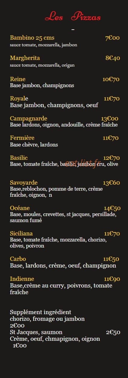 La venezia — carte page 1