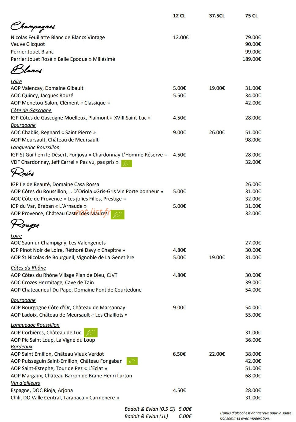 La vie est belle — carte page 4