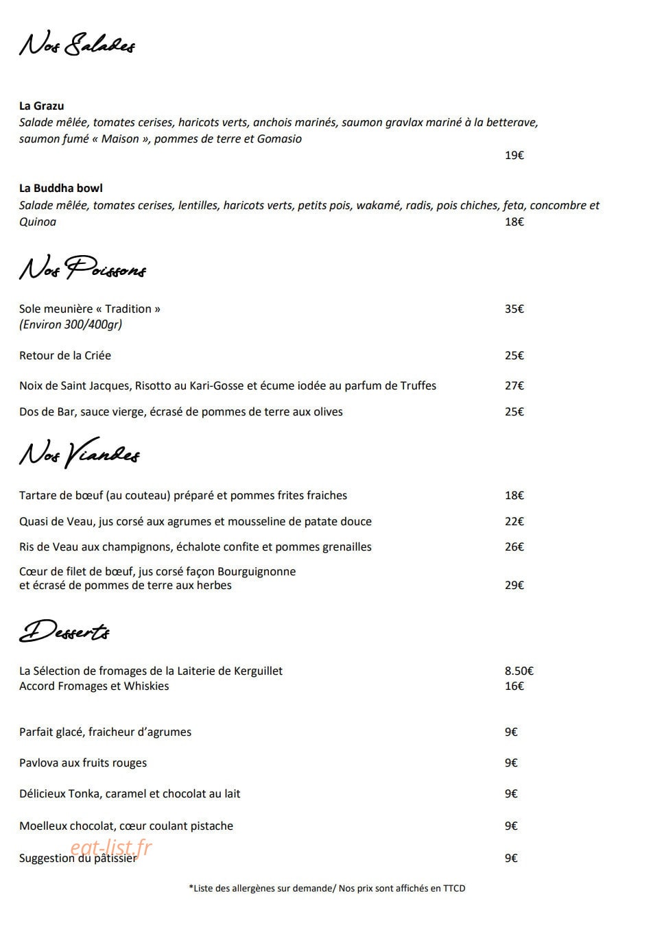 La vie est belle — carte page 3