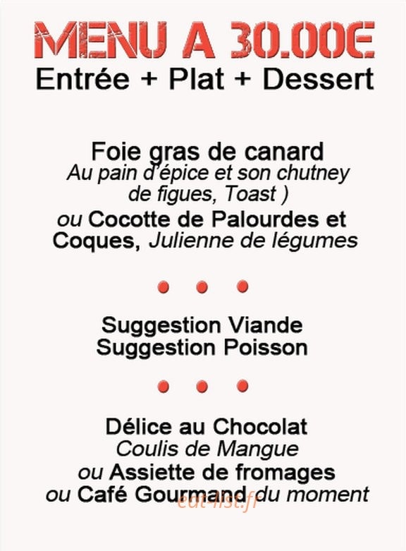 Le Moulin Vert — carte page 2