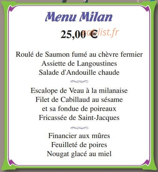 Il Carpaccio — carte page 4