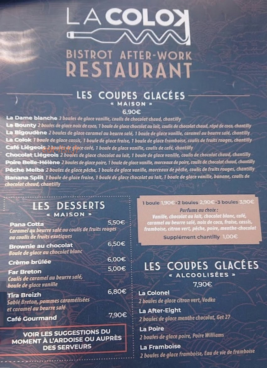La Colok — carte page 2